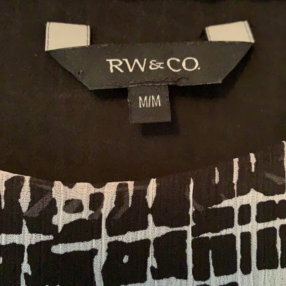 RW&CO - Sleeveless Blouse - M - Picture 4 of 5